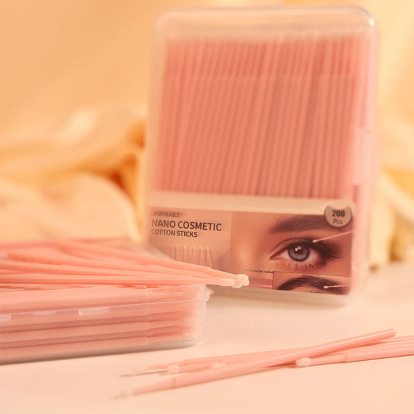 Mumuso Nano Makeup Swabs - 200pcs