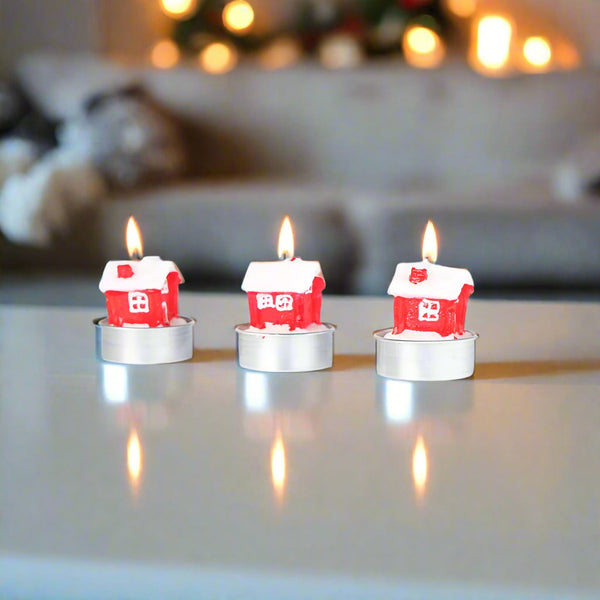 Mumuso Christmas House Candles