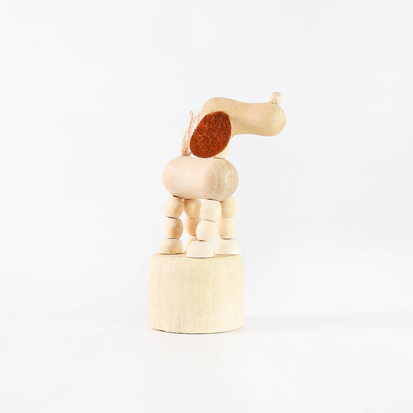 Mumuso Puppet Decoration - Little Dog with Wool Ears