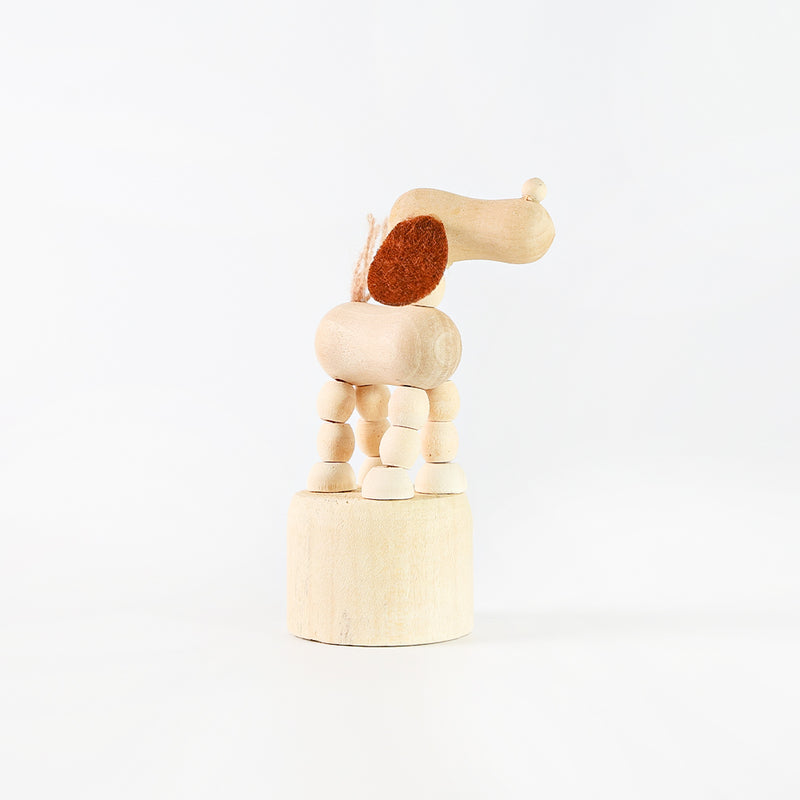 Mumuso Puppet Decoration - Little Dog with Wool Ears