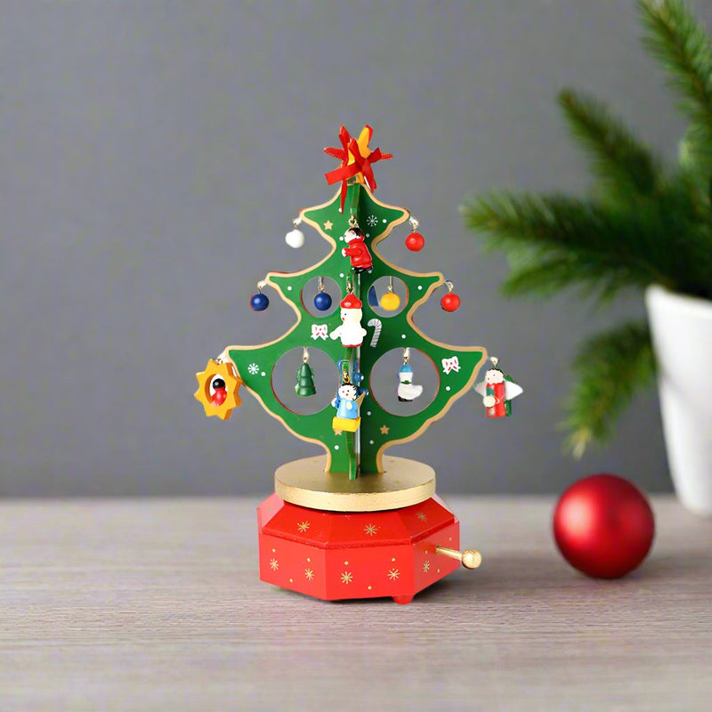 Mumuso Green Music Tree Christmas Ornament