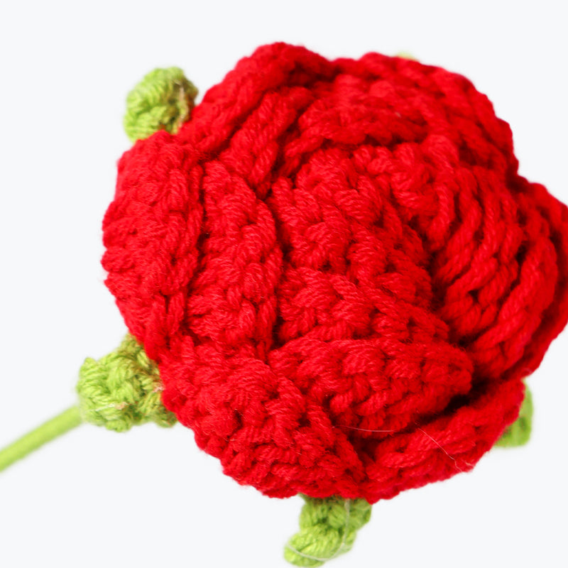 Mumuso  Hand-Woven Red Rose