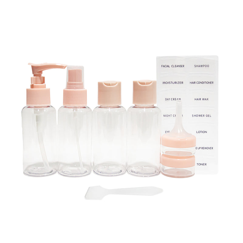 Mumuso Convenient Travel Bottle Set - 8pcs