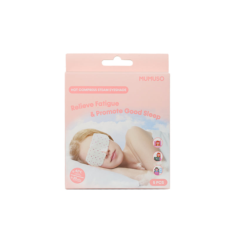 Mumuso Steam Eye Mask - Rose (5pcs)