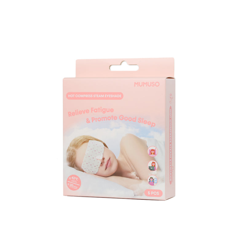 Mumuso Steam Eye Mask - Rose (5pcs)