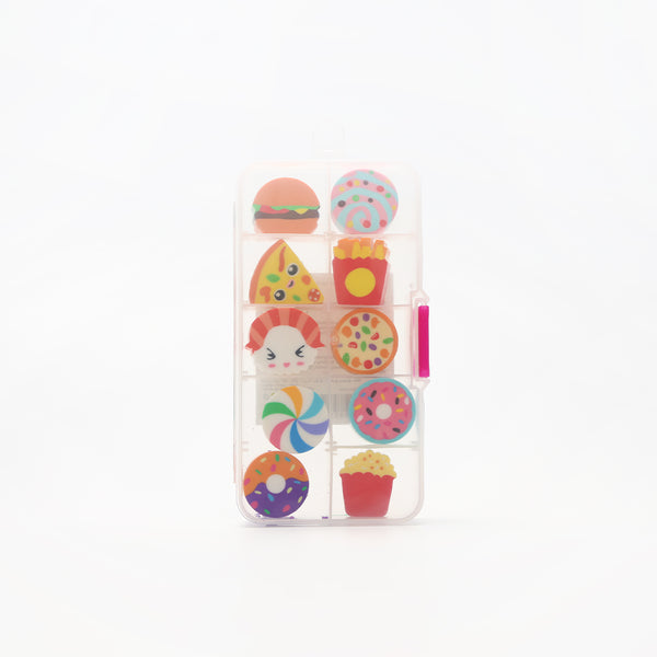 M&G Delicious Food Eraser Set