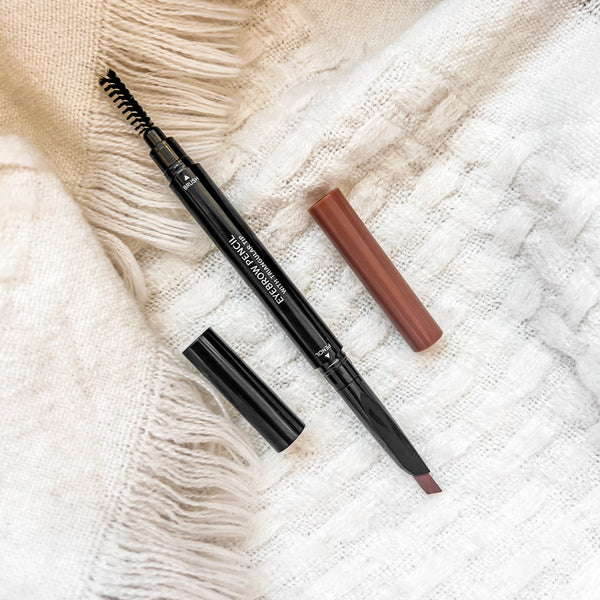 Mumuso Eyebrow Pencil with Triangular Tip - Red Coffee (#5)