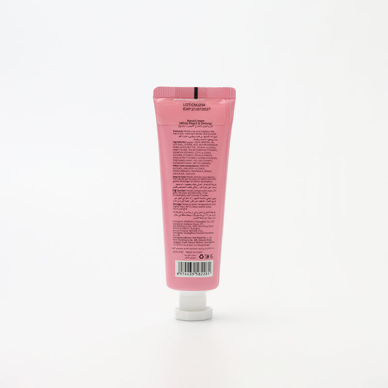 Mumuso Hand Cream - White Peach & Oolong