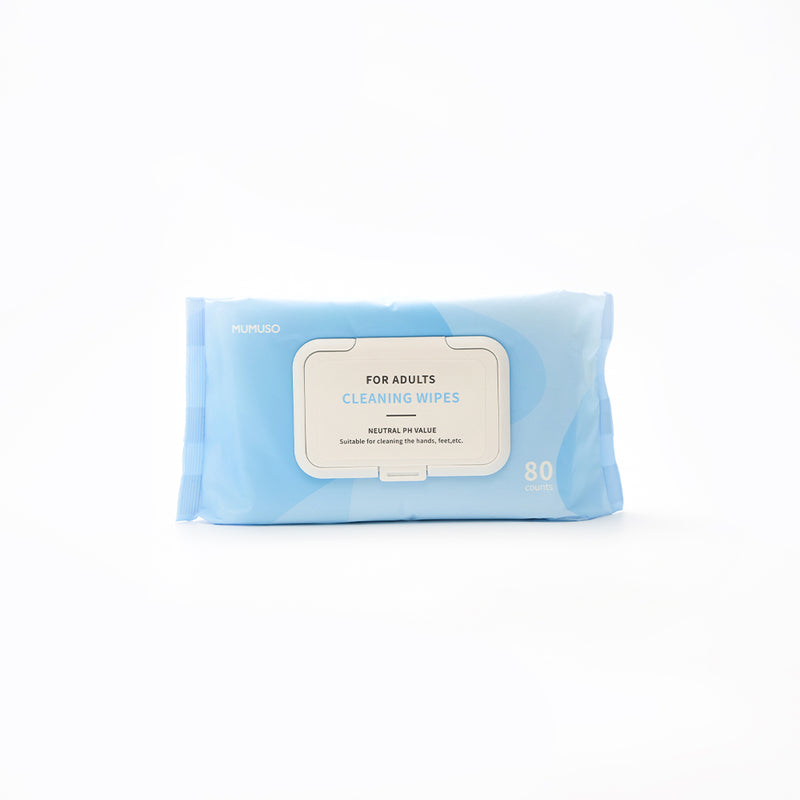 Mumuso Cleaning Wipes For Adults - 80 Counts