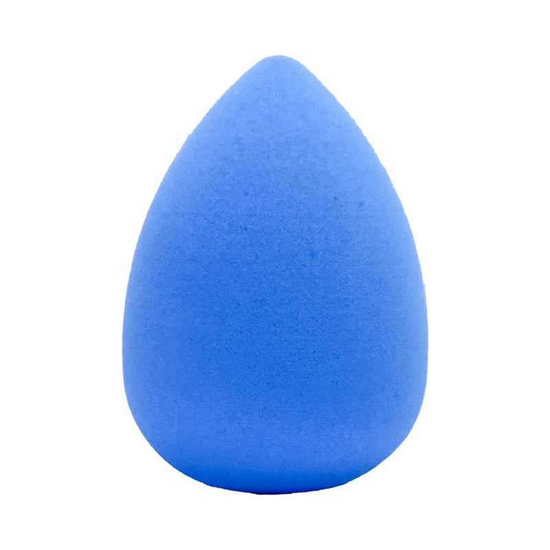 Mumuso Makeup Sponge with Case Water Drop Shape - Dark Blue