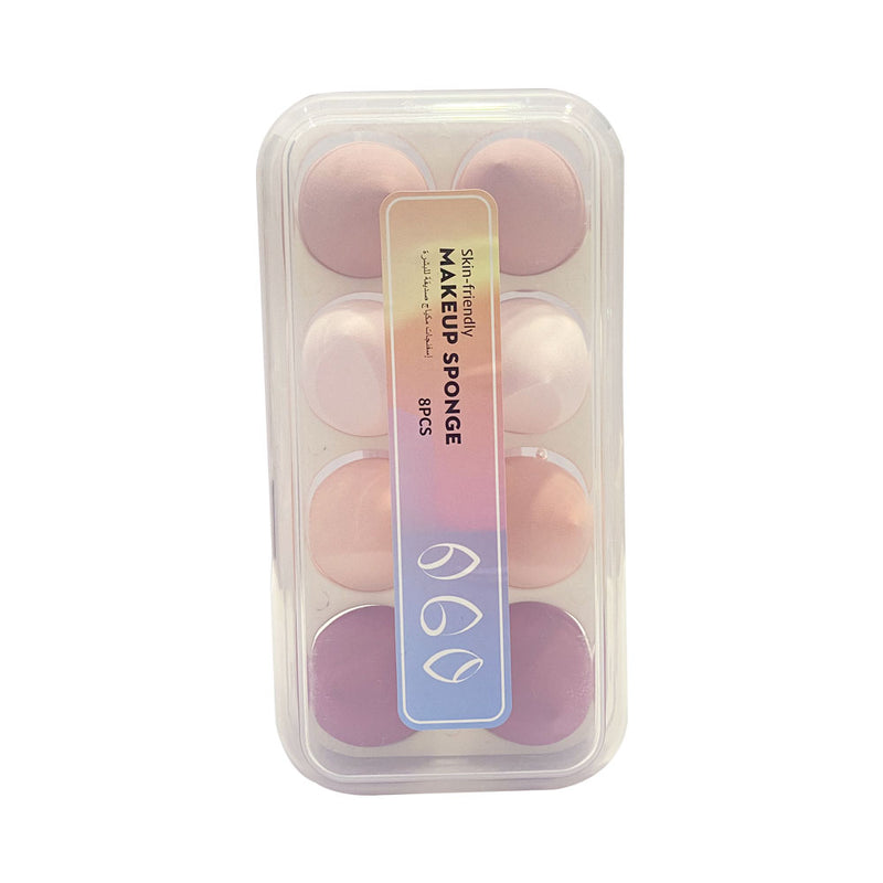 Mumuso Skin Friendly Makeup Sponges Set 8 pcs Per Pack