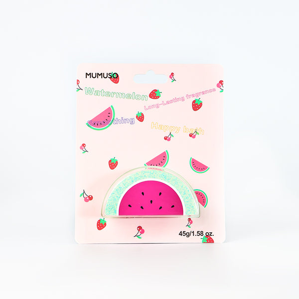 Mumuso Fruit Bath Bomb - Watermelon  (45g)