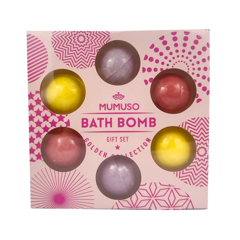 Mumuso Colorful Bath Bomb Set