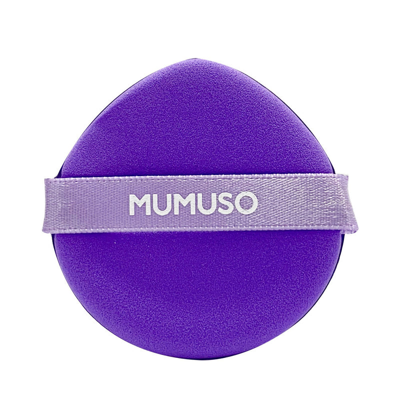 Mumuso Ultra-Soft Makeup Sponge - Purple (2pcs)