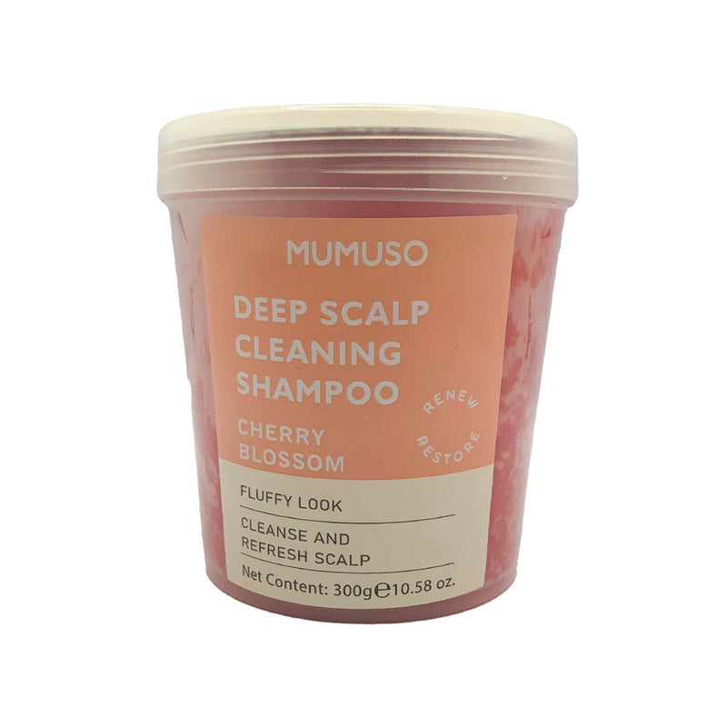 Mumuso Deep Scalp Cleaning Shampoo 300g - Cherry Blossom