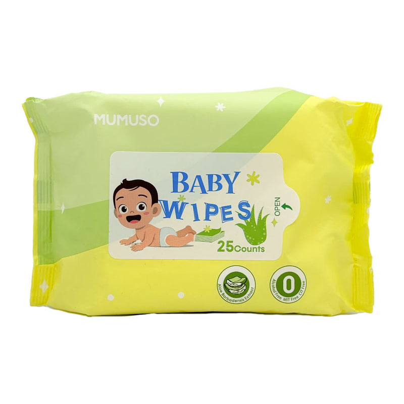 Mumuso Baby Wipes - 25counts