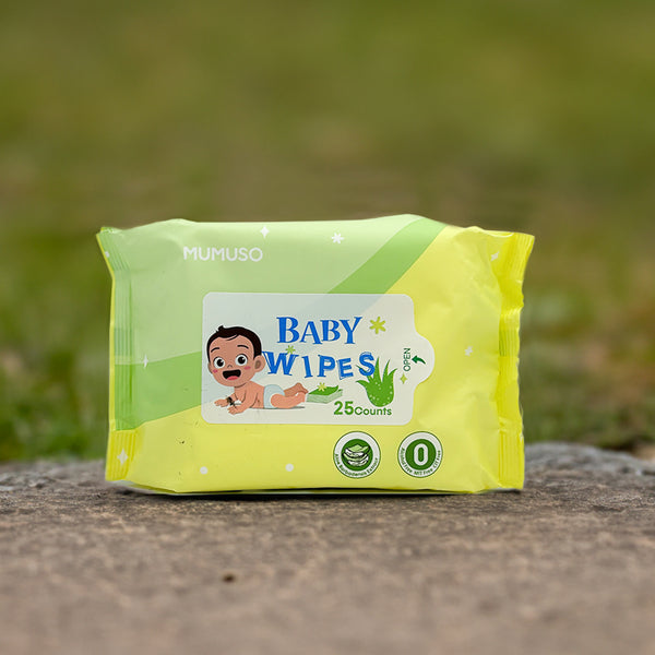 Mumuso - BABY WIPES (25 COUNTS)