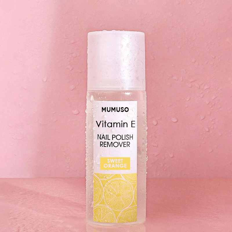 Mumuso Vitamin E Nail Polish Remover - Sweet Orange