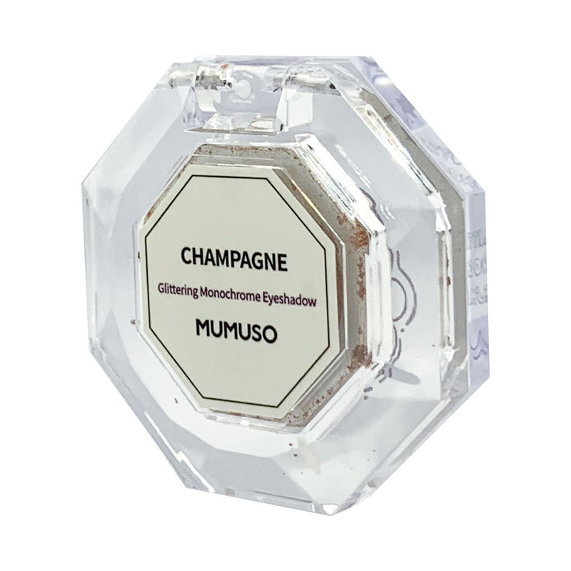 Mumuso Glittering Monochrome Eyeshadow - Champagne