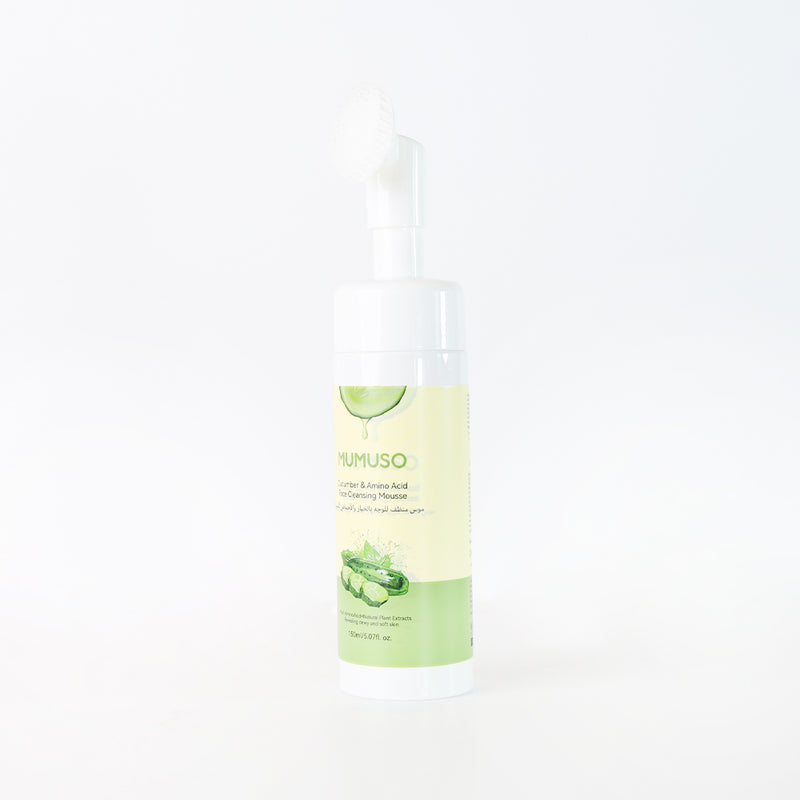 Mumuso Cucumber & Amino Acid Facial Cleansing Mousse