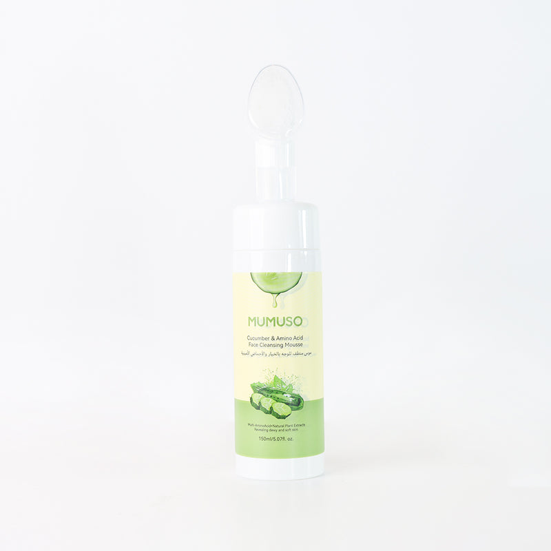 Mumuso Cucumber & Amino Acid Facial Cleansing Mousse