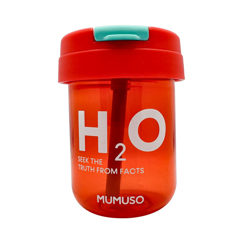 Mumuso Mini Dual-Use Water Bottle - 300ml (Random Color)