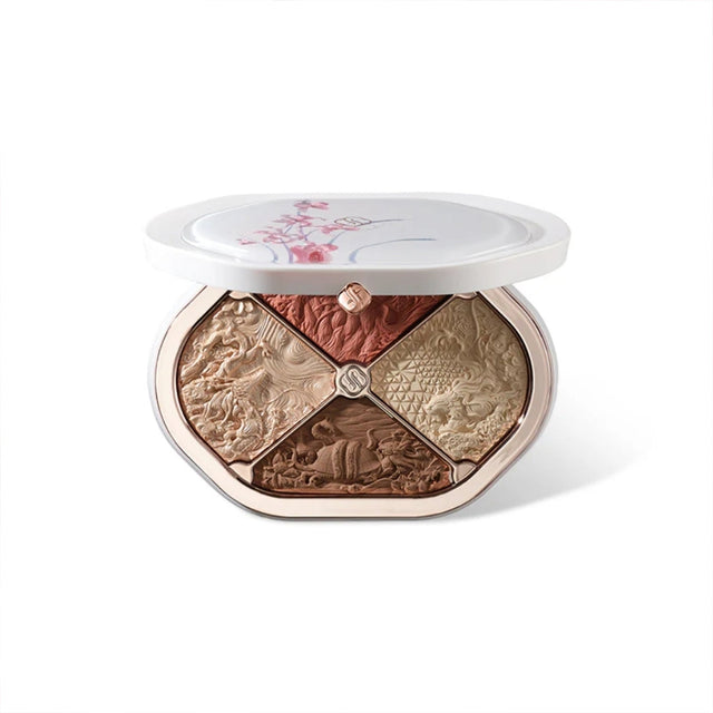 Florasis Eastern Beasts Sculpting Makeup Palette  (Ode To Embroidery), 01