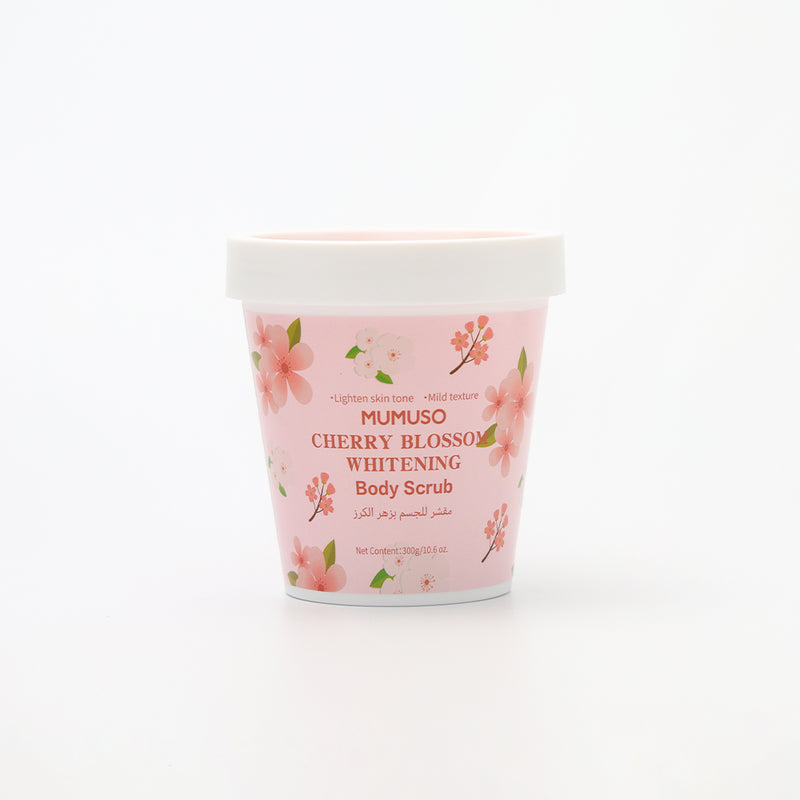 Mumuso Cherry Blossom Whitening Body Scrub