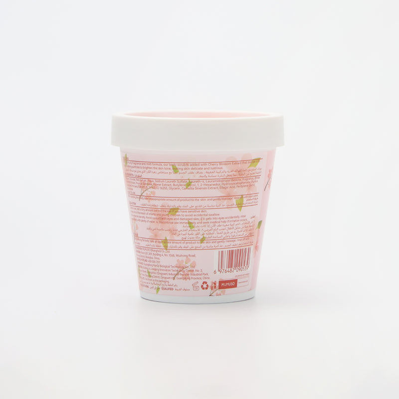 Mumuso Cherry Blossom Whitening Body Scrub