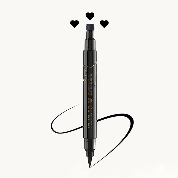 Mumuso Liquid Eyeliner with Stamp - Loving Heart