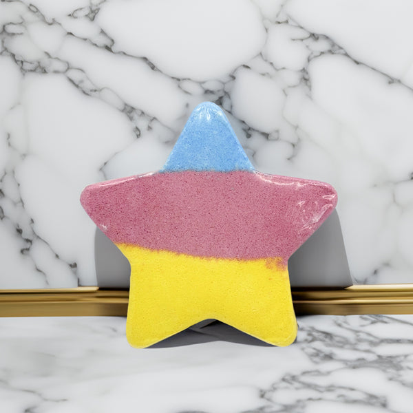 Mumuso Pentagram Bath Bomb - Blueberry (100g)