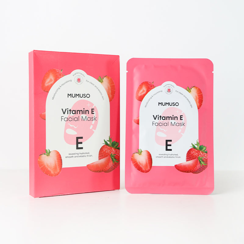 Mumuso Vitamin E Facial Mask - 5packs (25ml)