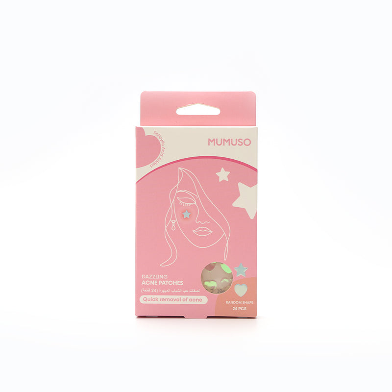 Mumuso Dazzling Acne Patches (24 Pcs)