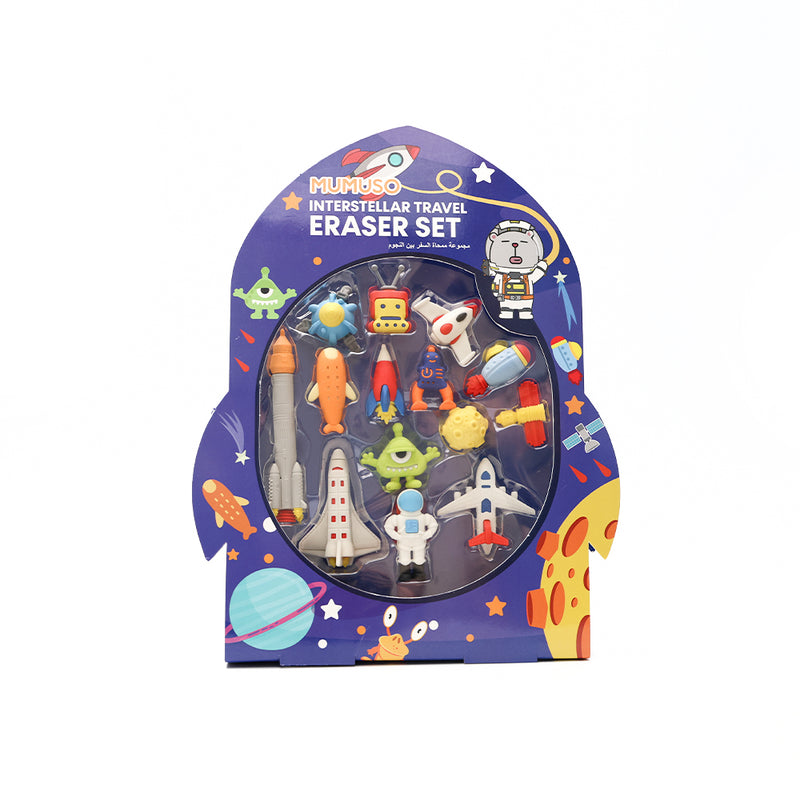 M&G Interstellar Travel Eraser Set