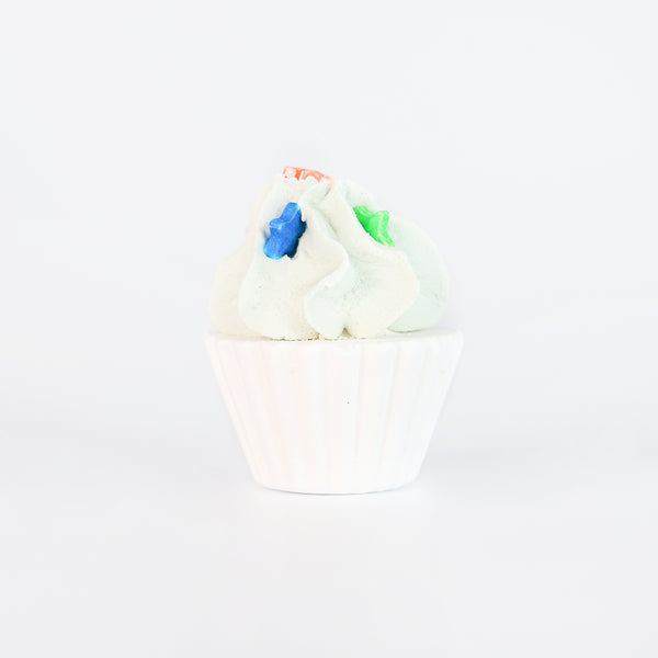 Mumuso Cupcake-Shaped Bath Bomb - Matcha (60g)