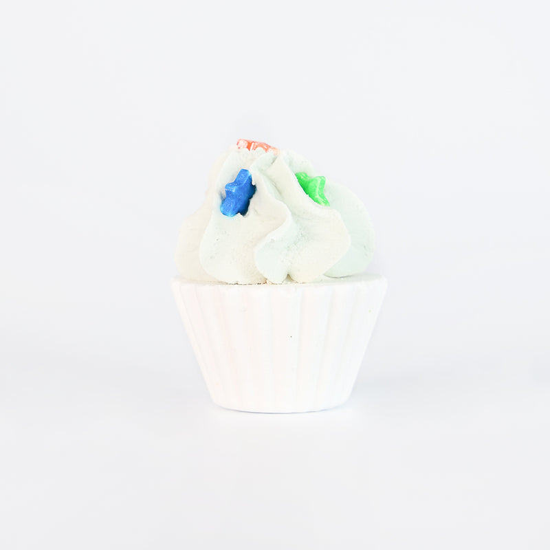 Mumuso Cupcake-Shaped Bath Bomb - Matcha (60g)