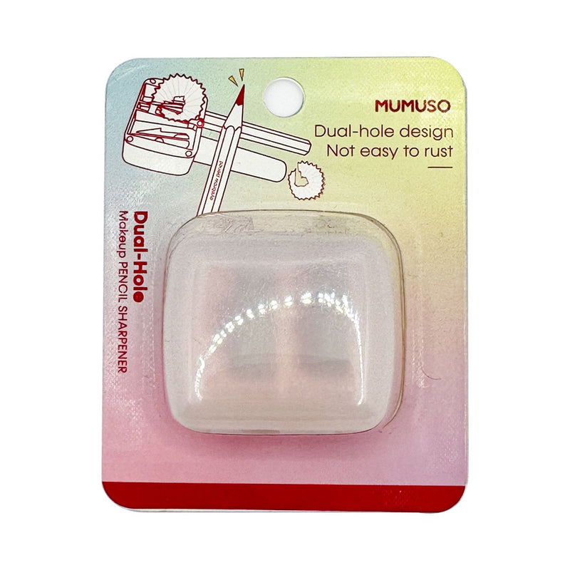 Mumuso Dual-hole Makeup Pencil Sharpener