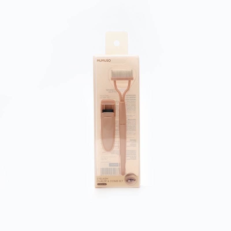 Mumuso Eyelash Curler & Comb Set