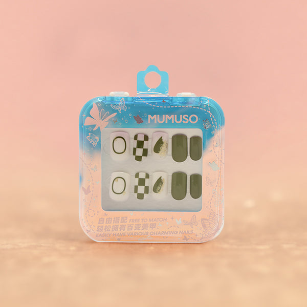 MUMUSO MAGIC FINGER PRESS - ON NAILS (Gentle Breeze)