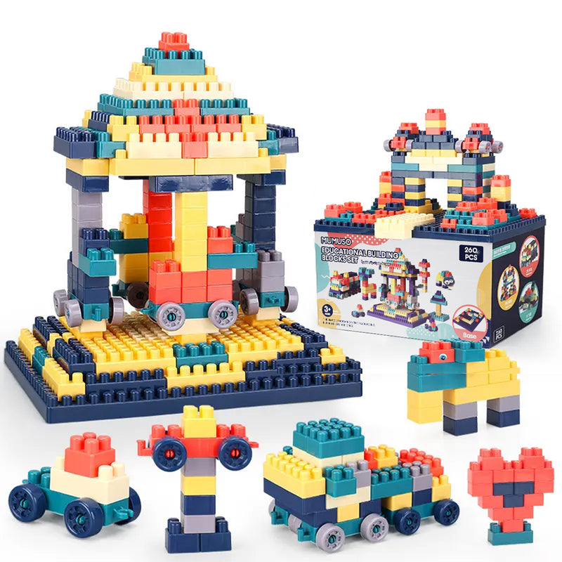 Mumuso Educational Building Blocks Set-260 Pcs