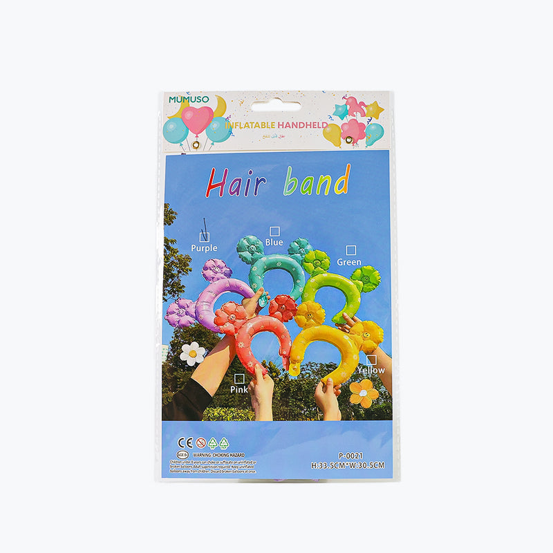 Mumuso Inflatable Headband - Flower