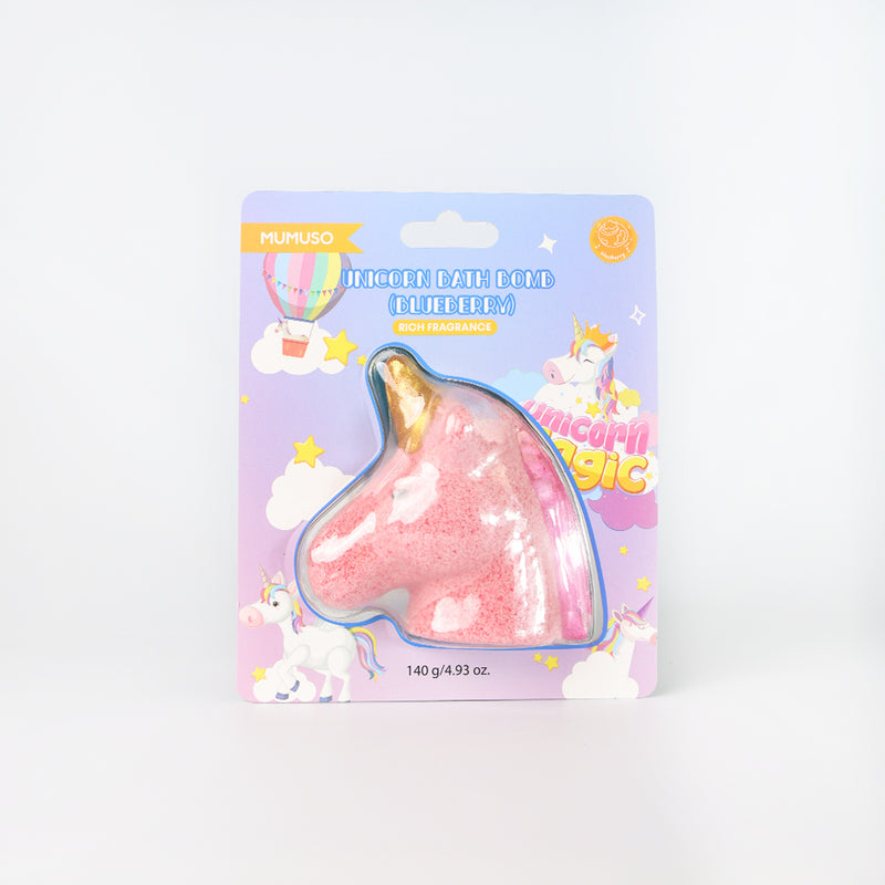 Mumuso Unicorn Bath Bomb - Blueberry