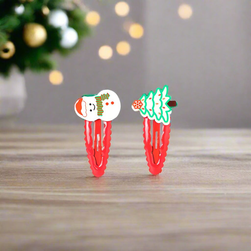 Mumuso Mj-Christmas Snowman Hairpin