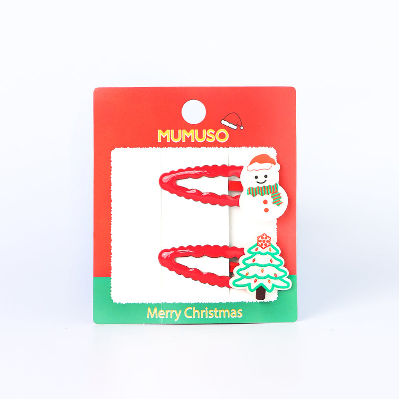 Mumuso Mj-Christmas Snowman Hairpin