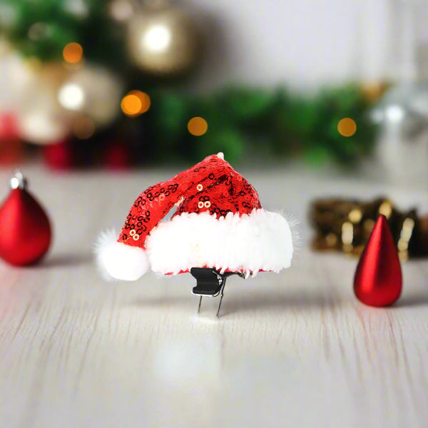 Mumuso Mj-Glitter Christmas Hat Hair Clip