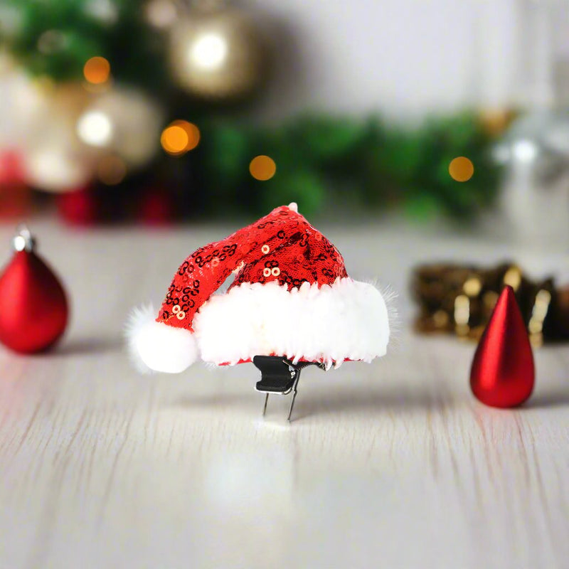 Mumuso Mj-Glitter Christmas Hat Hair Clip