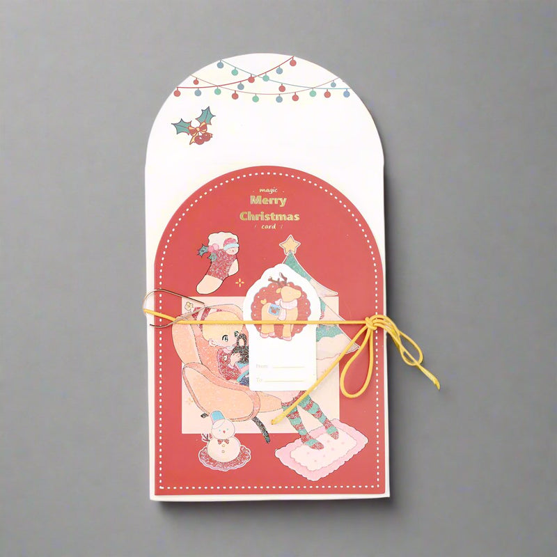 Mumuso Greeting Card (Colorful Christmas)