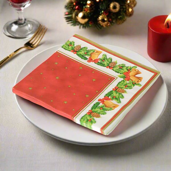 Mumuso Christmas Bell Napkins