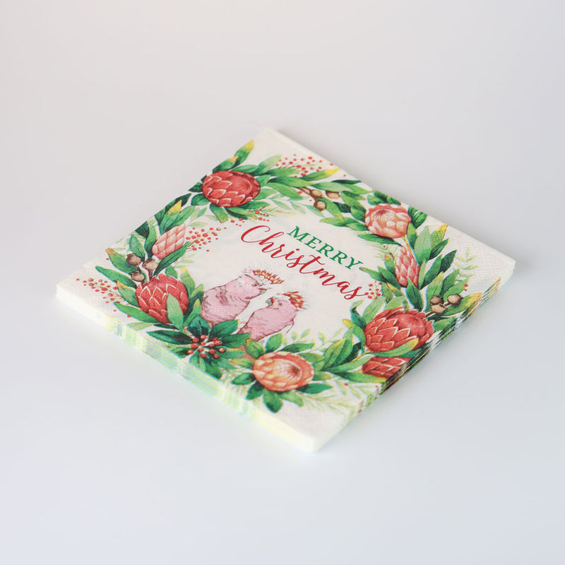 Mumuso Christmas Wreath Napkins