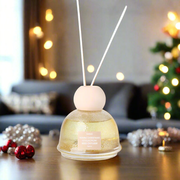 Mumuso Warm Christmas Collection Reed Diffuser (Tuberose/120 ML)